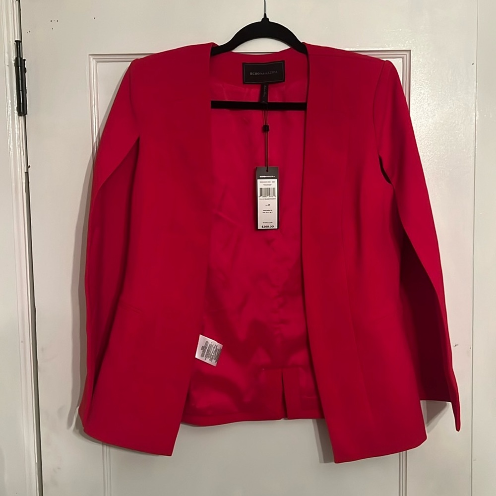 BCBGMaxAzria Frances Cape Blazer
